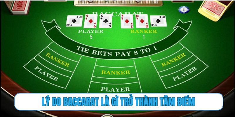 Lý do Baccarat là gì trở thành tâm điểm